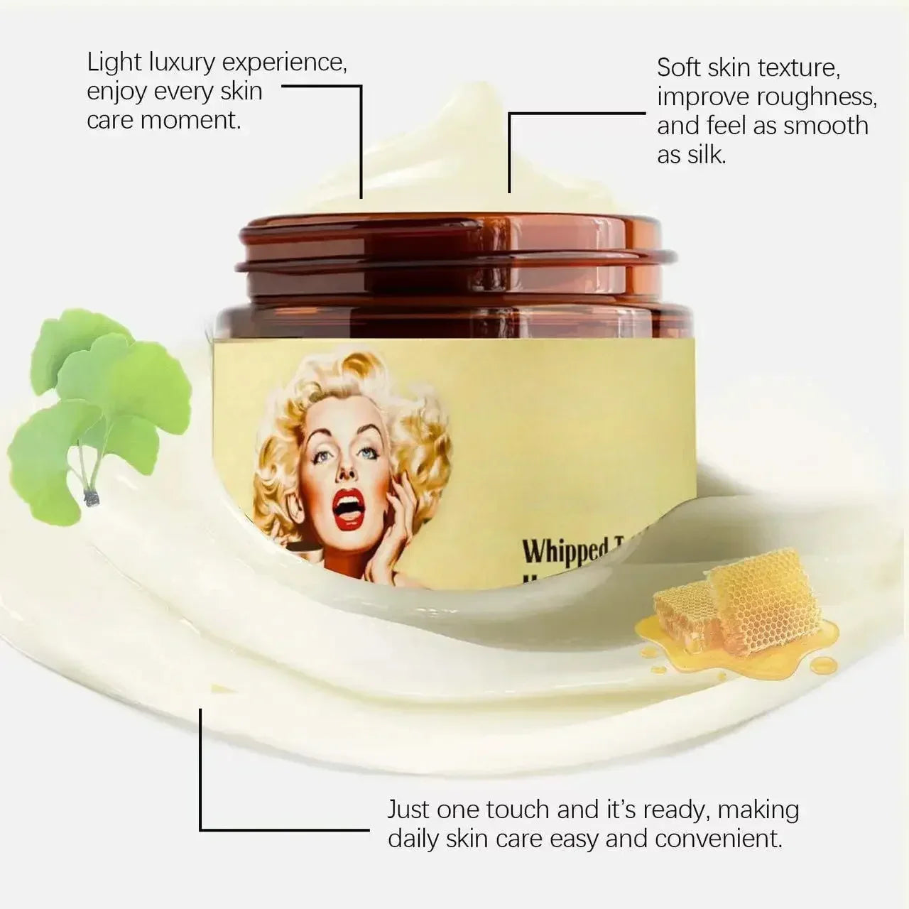 SADOER Beef Tallow And Honey Balm Moisturizing Face Cream