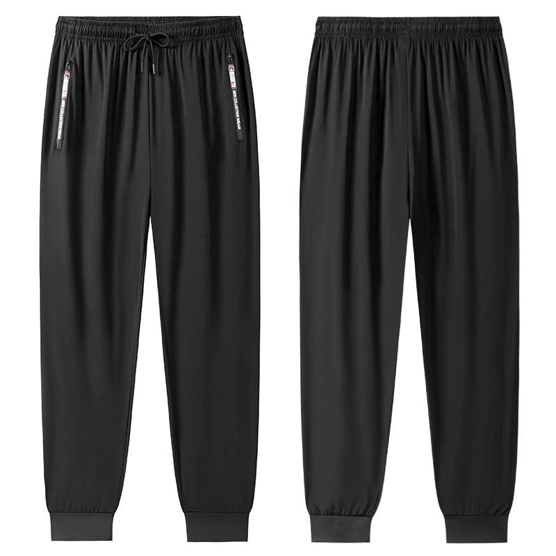 Quick Dry Hiking Running Pants With Zipper Pocket Taffeta Lightweight