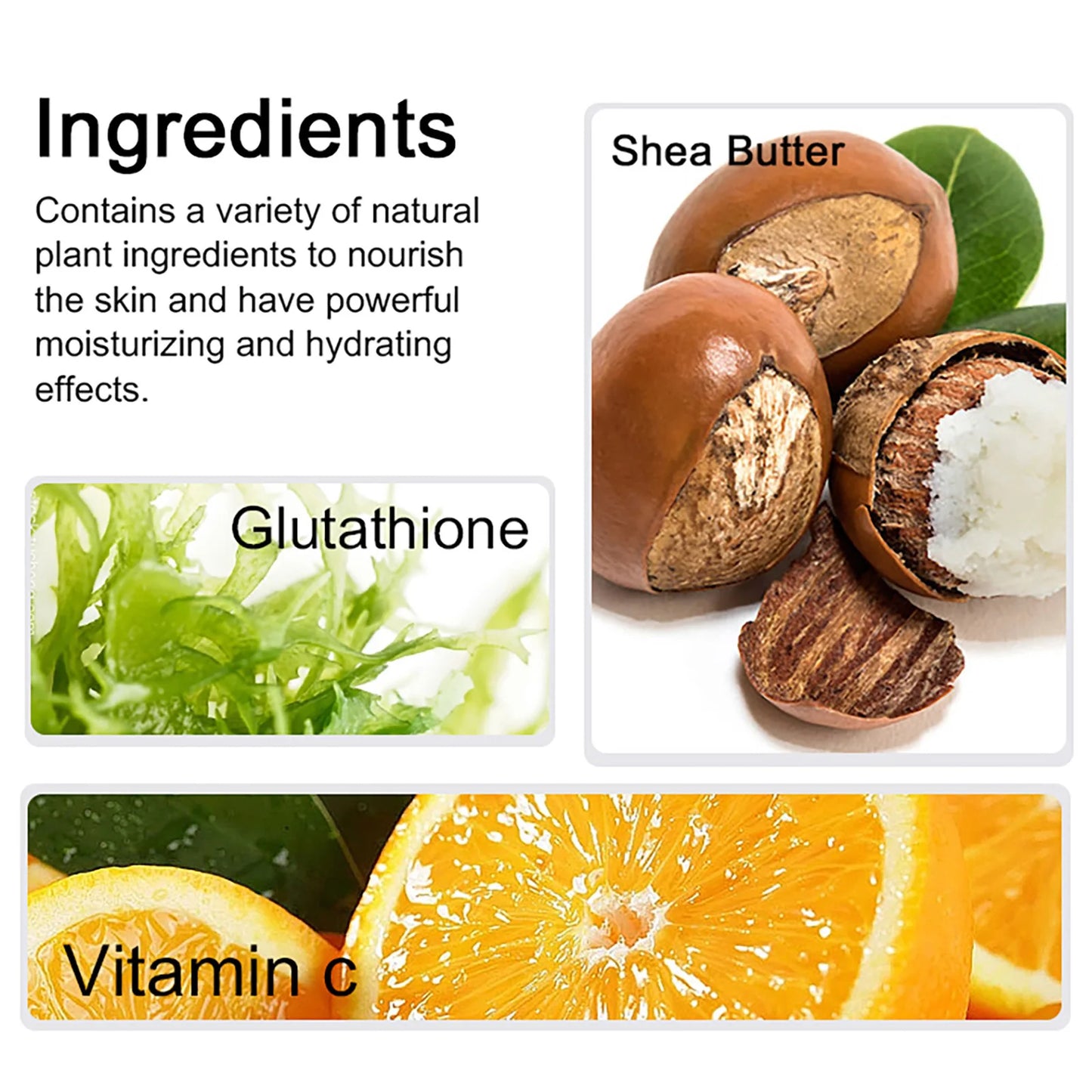 AILKE Organic Shea Butter Oil Whitening Cream Brightening Moisturizing