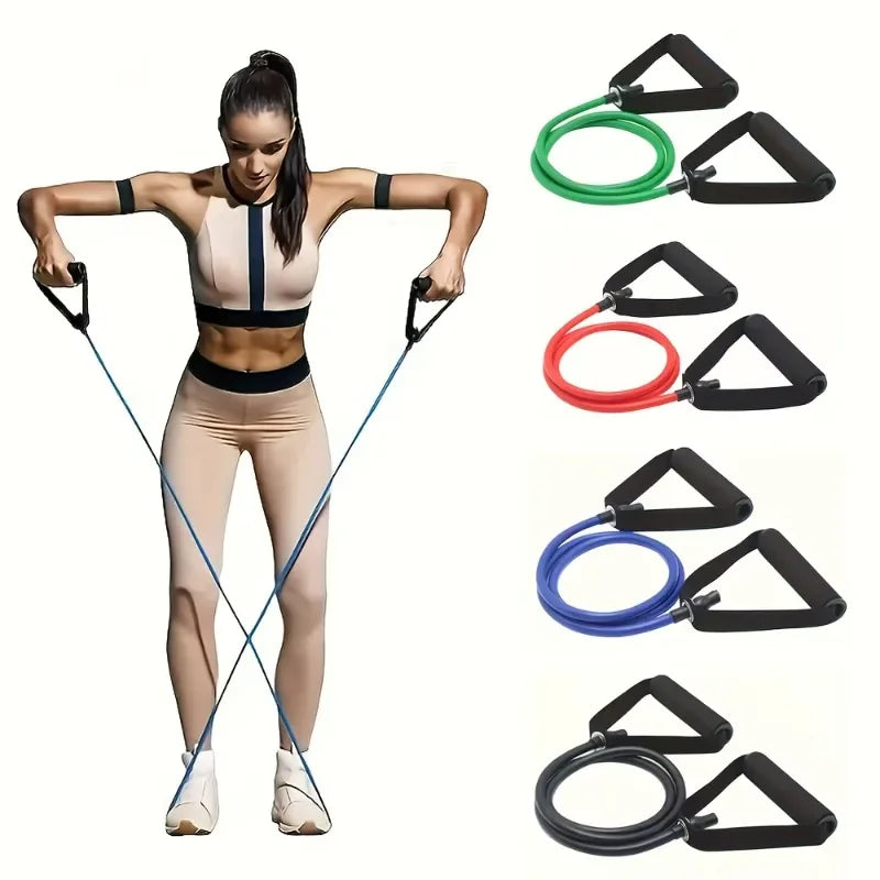 AEHOME Resistance Bands Set With Handles Door Anchor Carry Bag