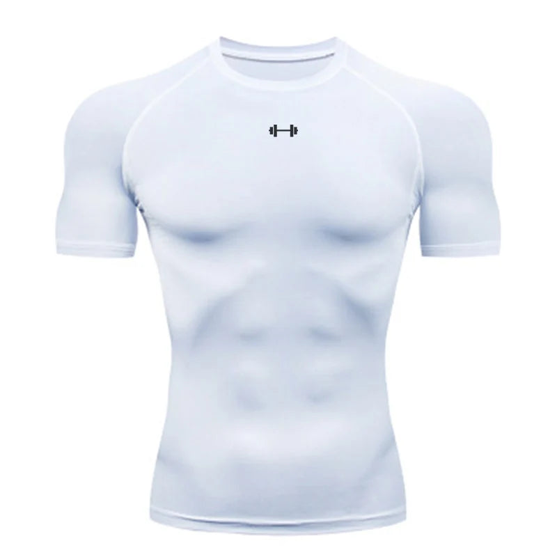 Quick Dry Men Sports T Shirt For Running And Training