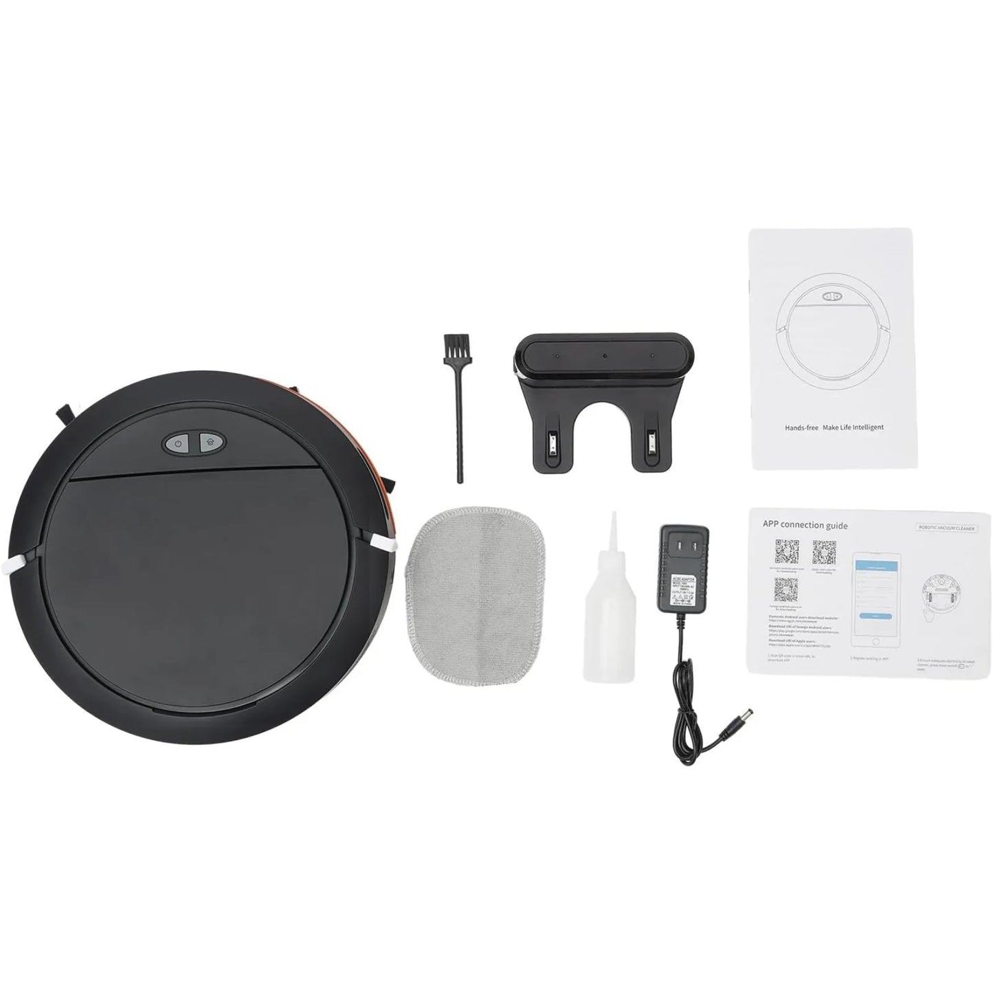 3-In-1 Robot Vacuum Cleaner With Mop Sweep Vacuum 2700Pa Suction