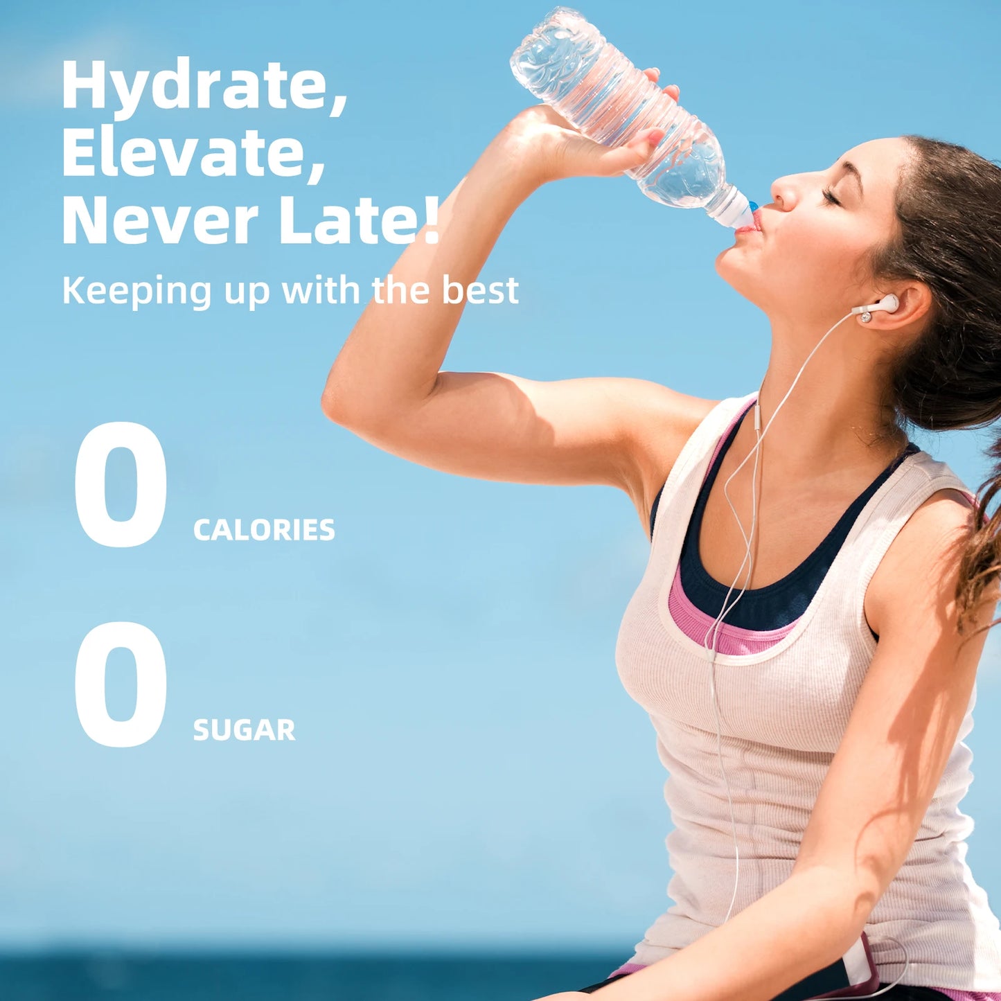 Beworths Electrolyte Powder Sugar Free Hydration Drink Mix Non GMO