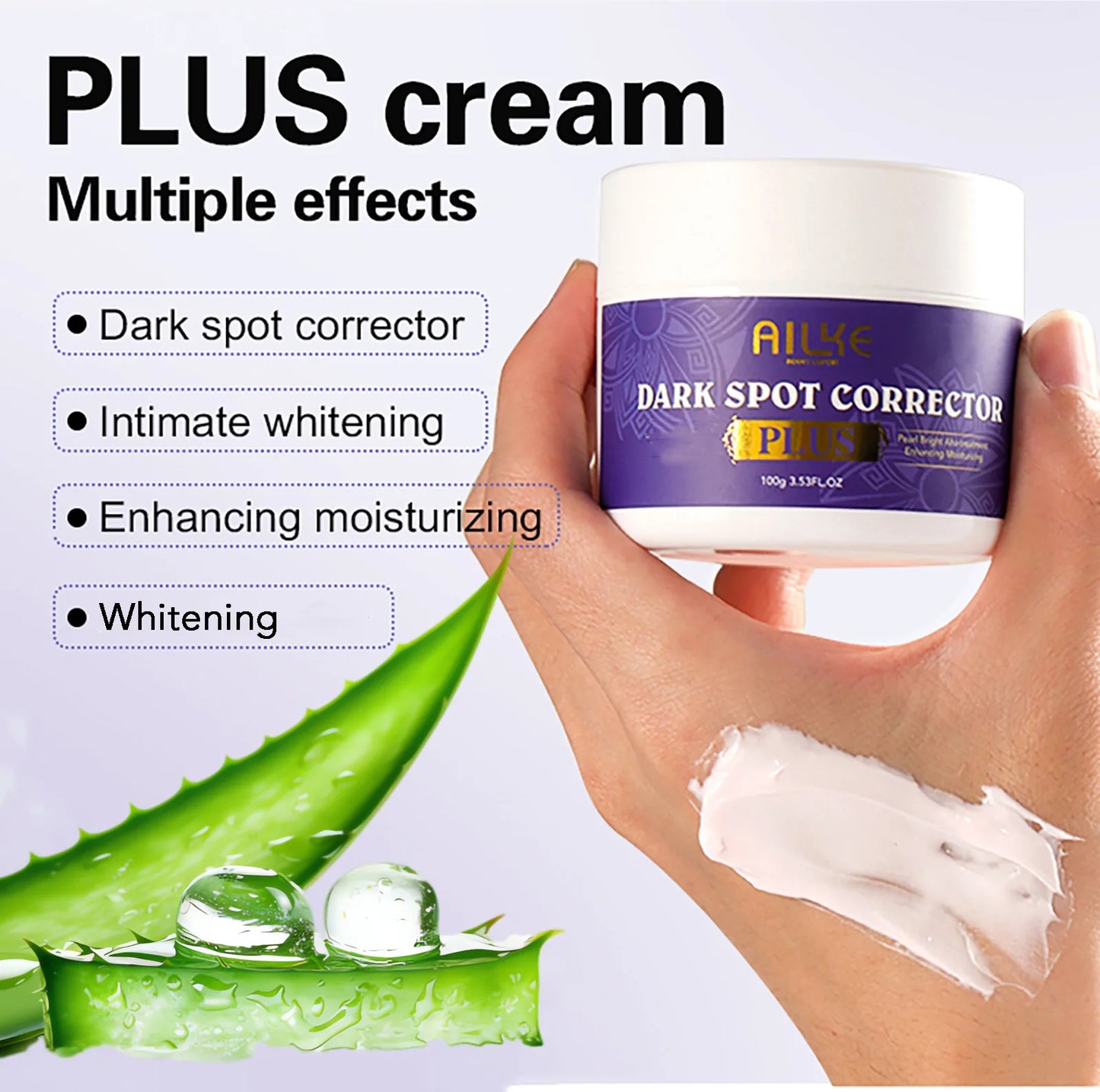 AILKE Glutathione Plus Skin Care Set Whitening Lotion