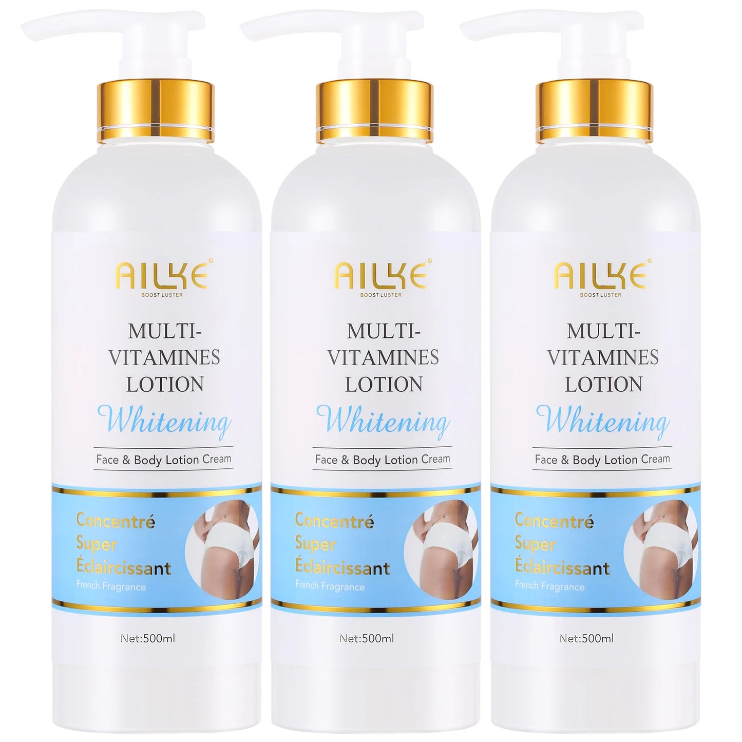 AILKE Whitening Body Lotion For Dark Spots Hyperpigmentation Moisturizing