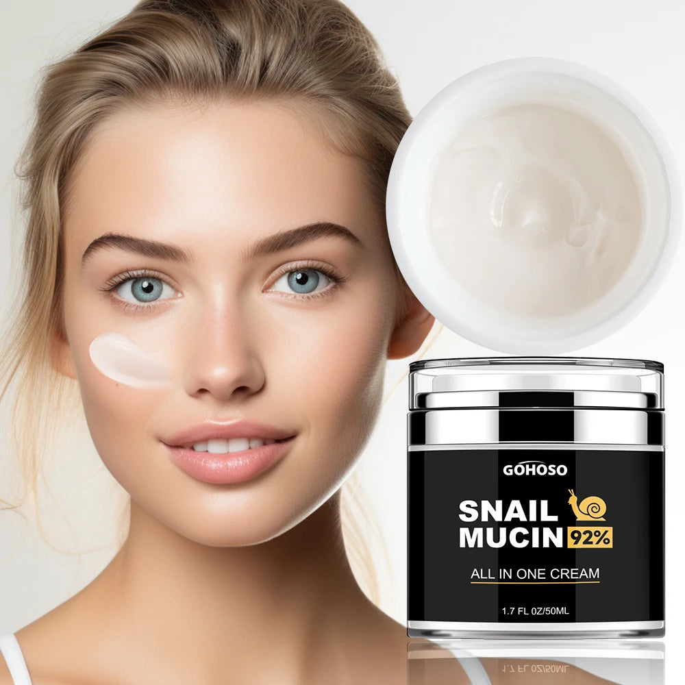 ENVISHA Snail Mucus Facial Cream Anti Aging Moisturizer