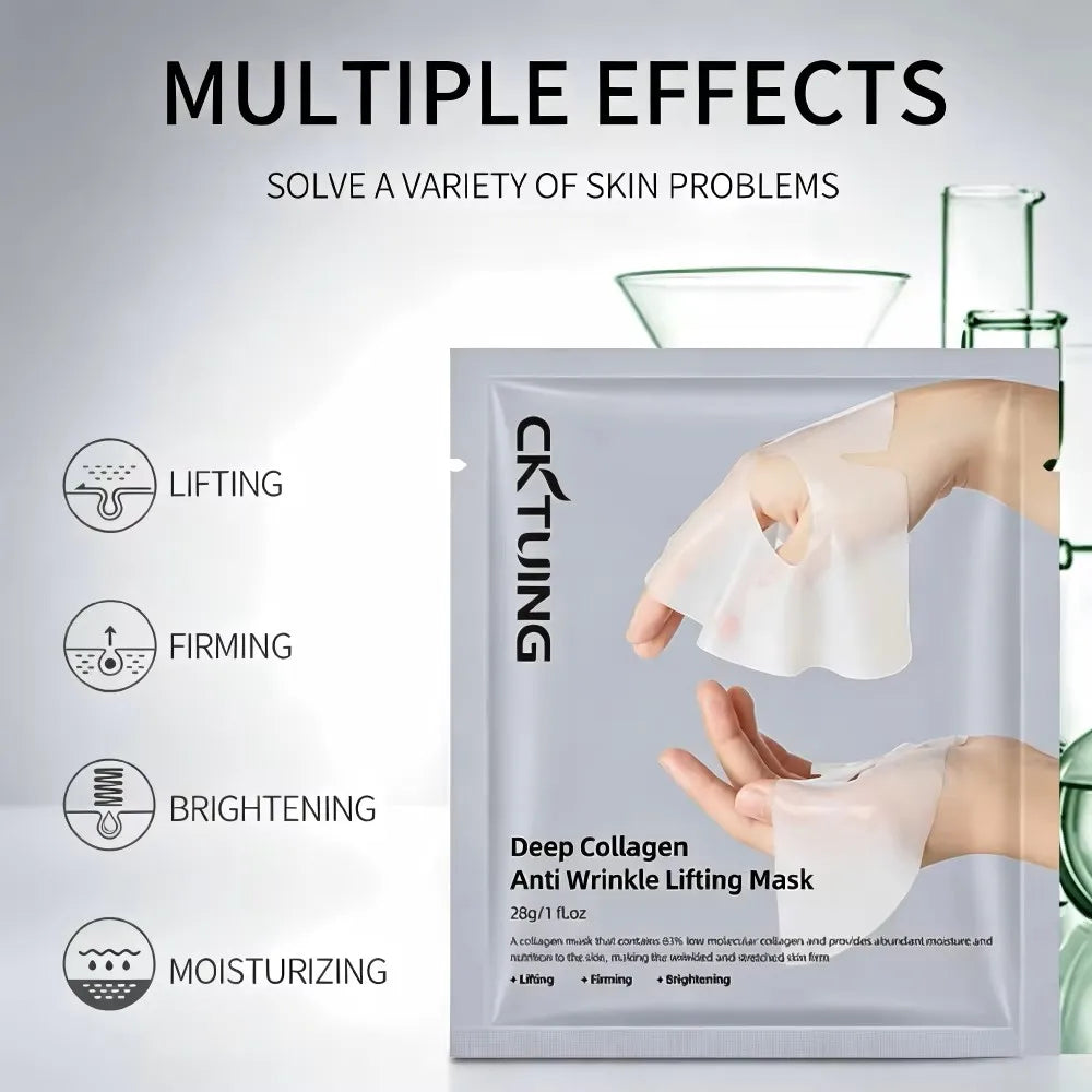 Deep Collagen Lifting Facial Mask Hydrating Anti Aging Sheet Mask All Skin Types