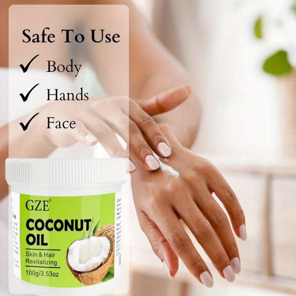 GZE Coconut Oil Cold Pressed Virgin Coconut Oil For Skincare