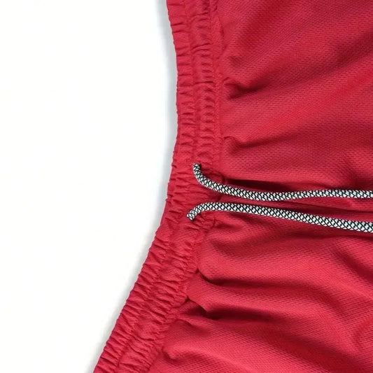 Men's 2-In-1 Double Layer Gym Shorts With Inner Pocket