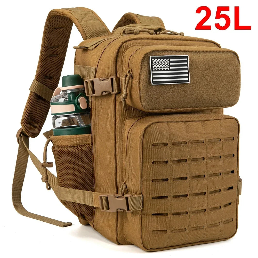 ReFire Gear Tactical Backpack For Men And Women Water Bottle