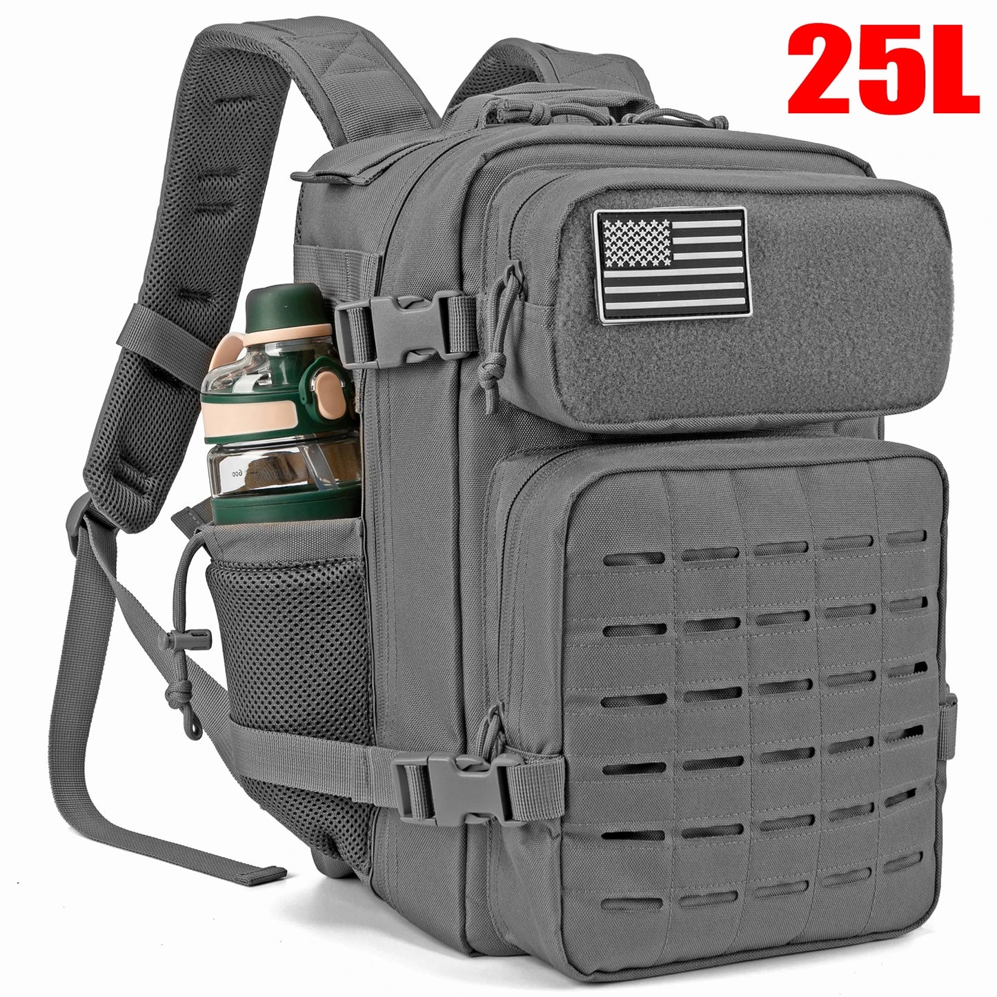 ReFire Gear Tactical Backpack For Men And Women Water Bottle