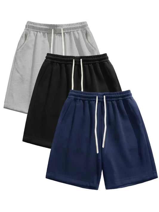 Men's Breathable Training Shorts For Running And Outdoor Fitness