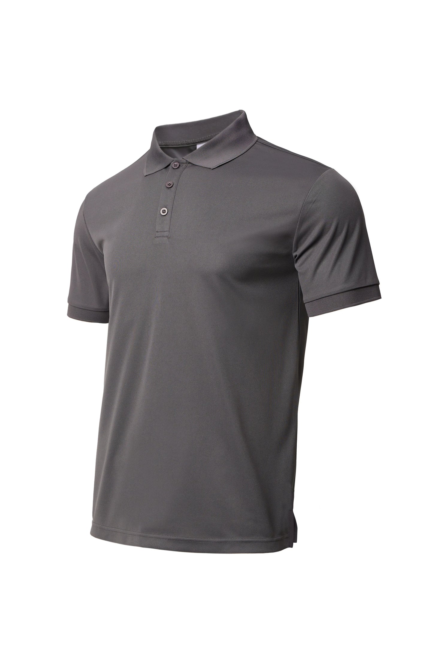 3-piece men's quick drying short sleeved casual sports golf shirt moisture wicking casual fitness top