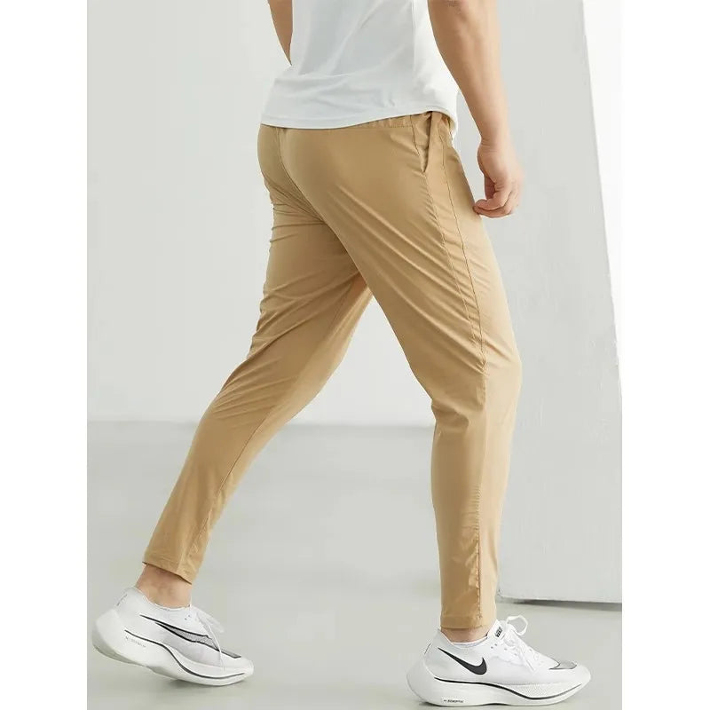 Men's Running Pants Quick Dry Tracksuit Trousers Gym Fitness
