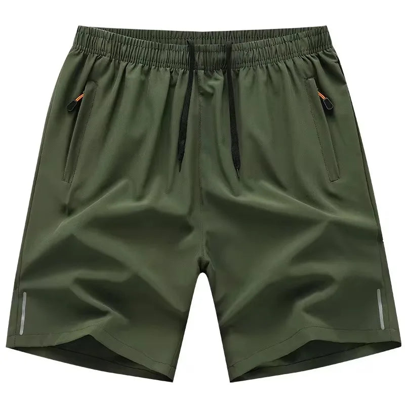 Women Ice Silk Sports Shorts For Running And Gym Training