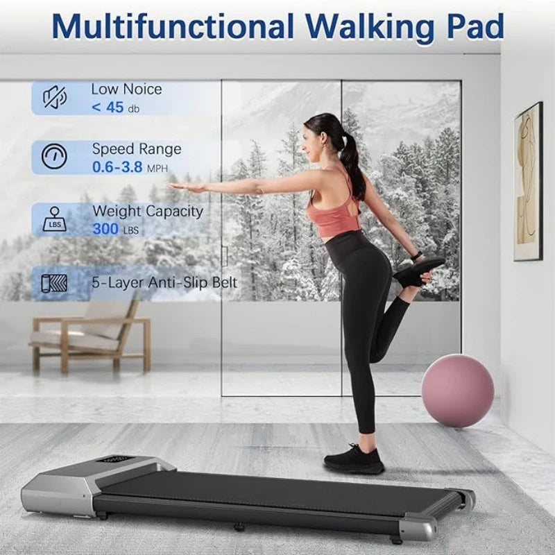 Superun 2in1 Treadmill 2.5HP Home Fitness Machine