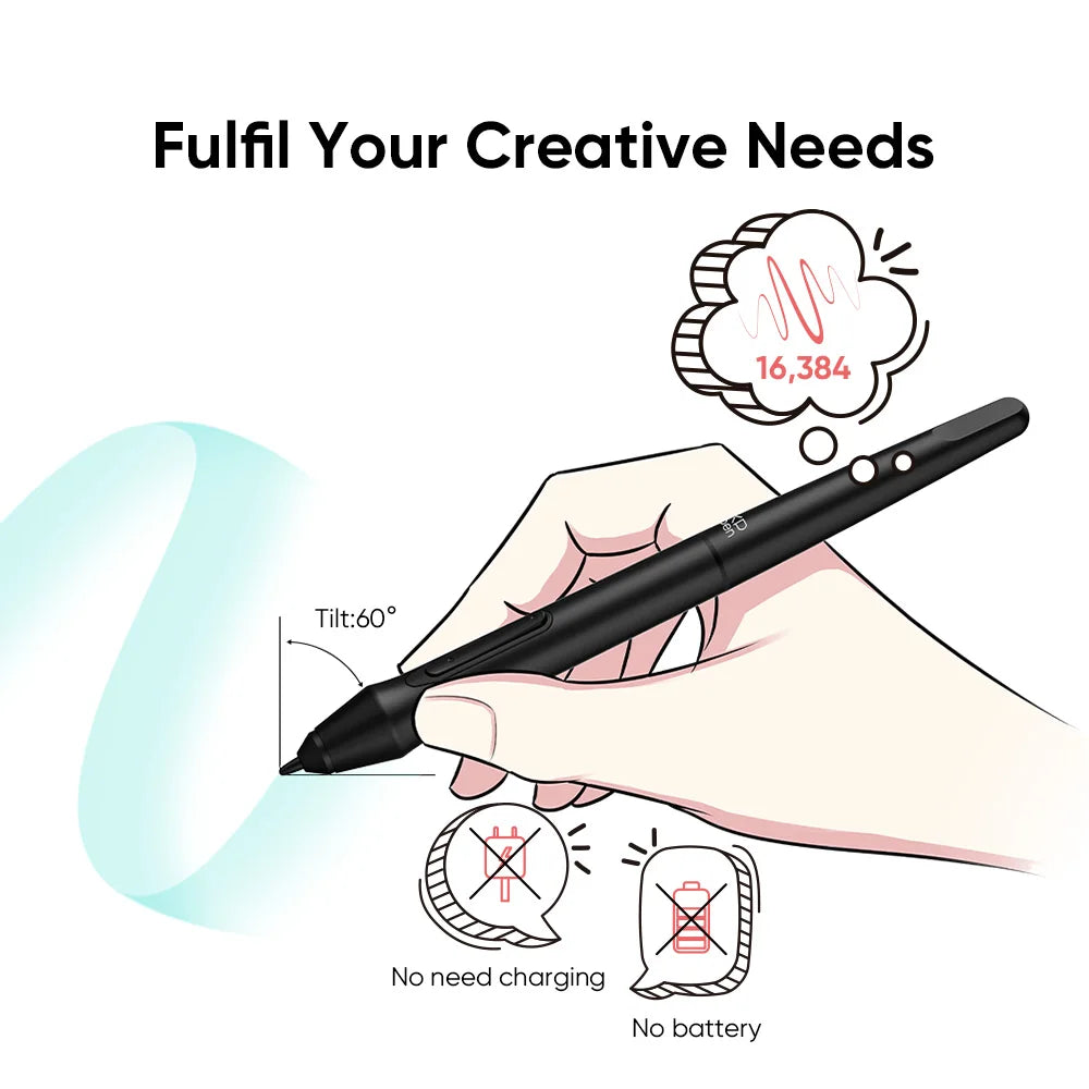 XPpen Deco Mini7V2 Pen Tablet With Tilt And 16384 Levels