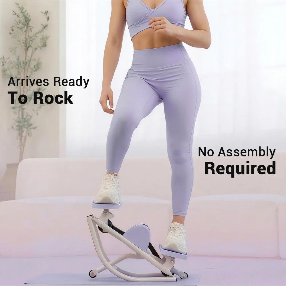 UMAY Mini Stepper With Resistance Bands For Home Workout