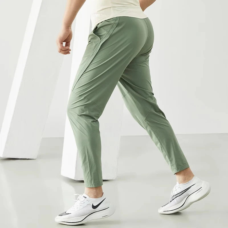 Men's Running Pants Quick Dry Tracksuit Trousers Gym Fitness