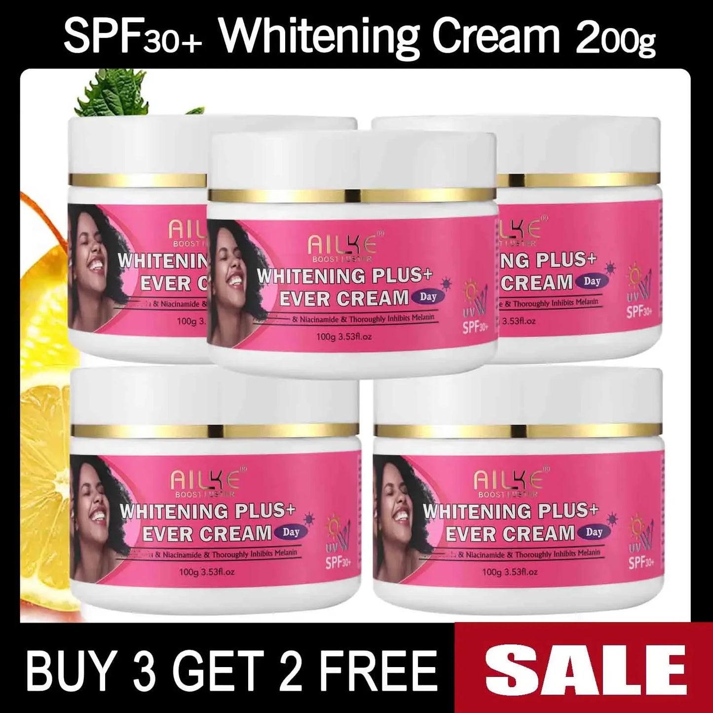 AILKE Brightening Skin Care Set Reduces Dark Spots And Acne