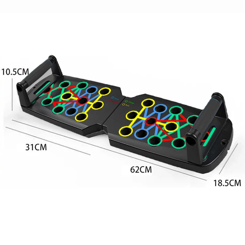 LINGPENG Push-Up Board Set Foldable Fitness Equipment