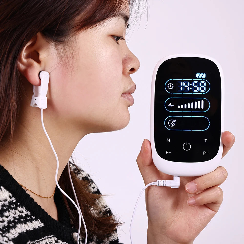 ATANG CES Insomnia Therapy Device Cranial Electrotherapy Stimulation Sleep Aid