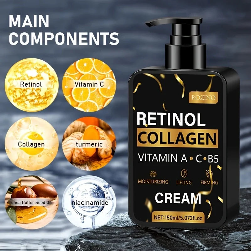 Retinol Collagen Face Cream With Vitamin C B5