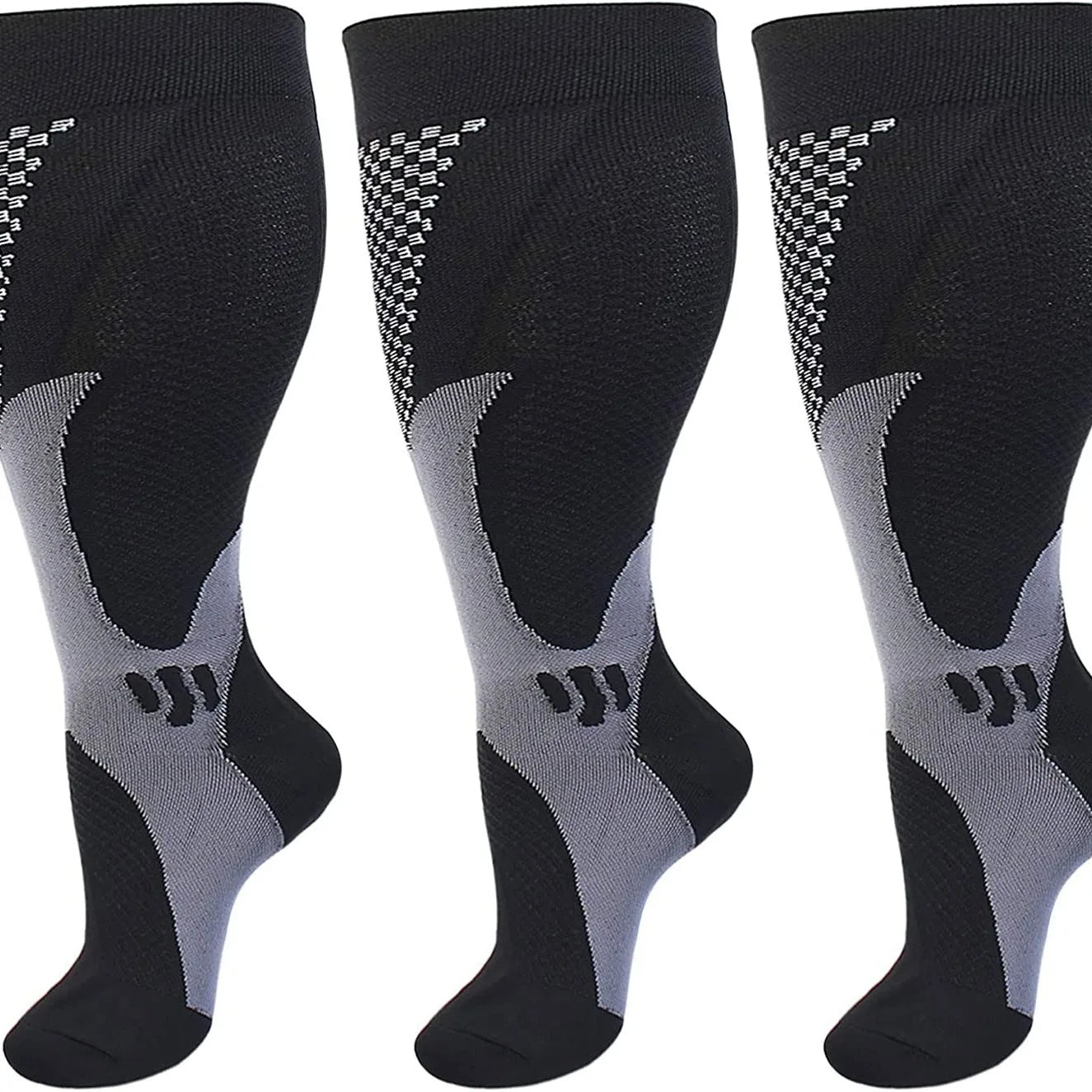NONECN Unisex Compression Socks For Nurses And Athletes Running