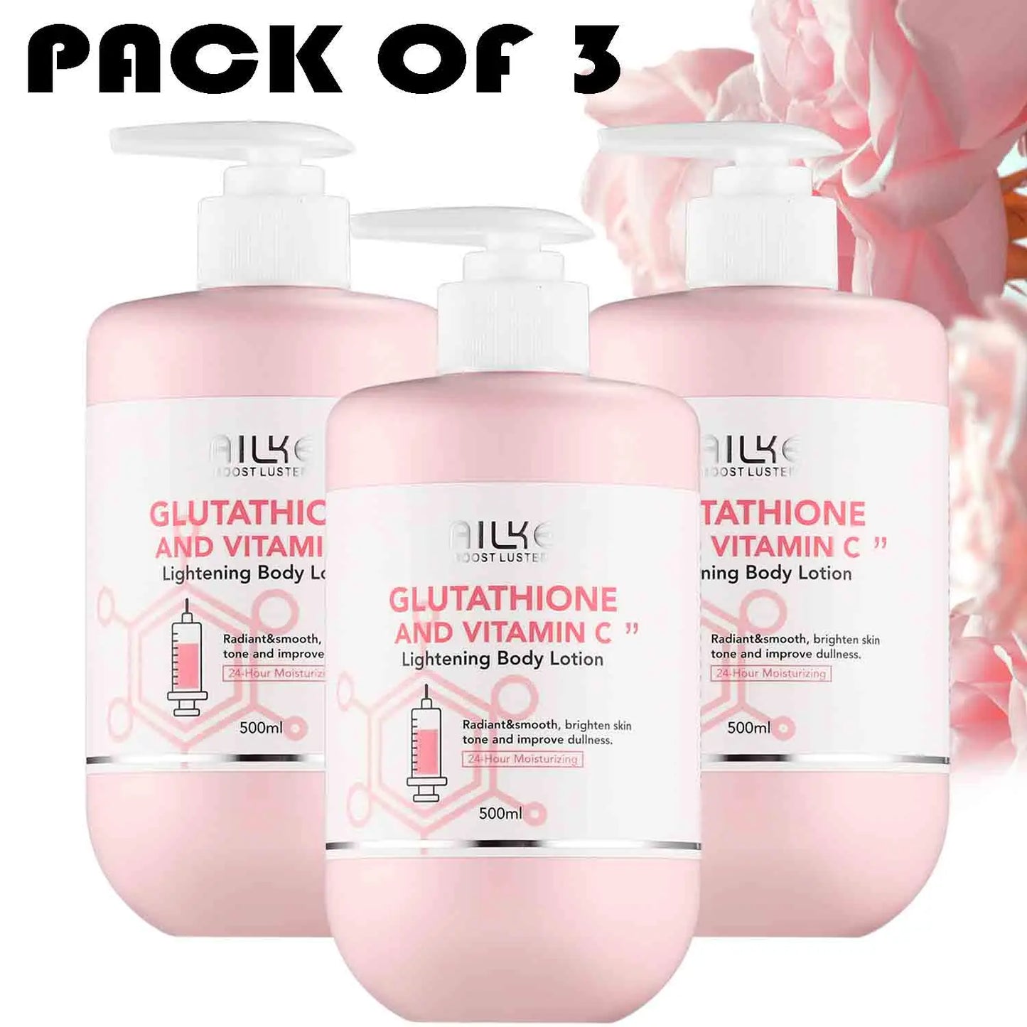 AILKE Whitening Vitamin C Glutathione Facial Lotion For Brightening