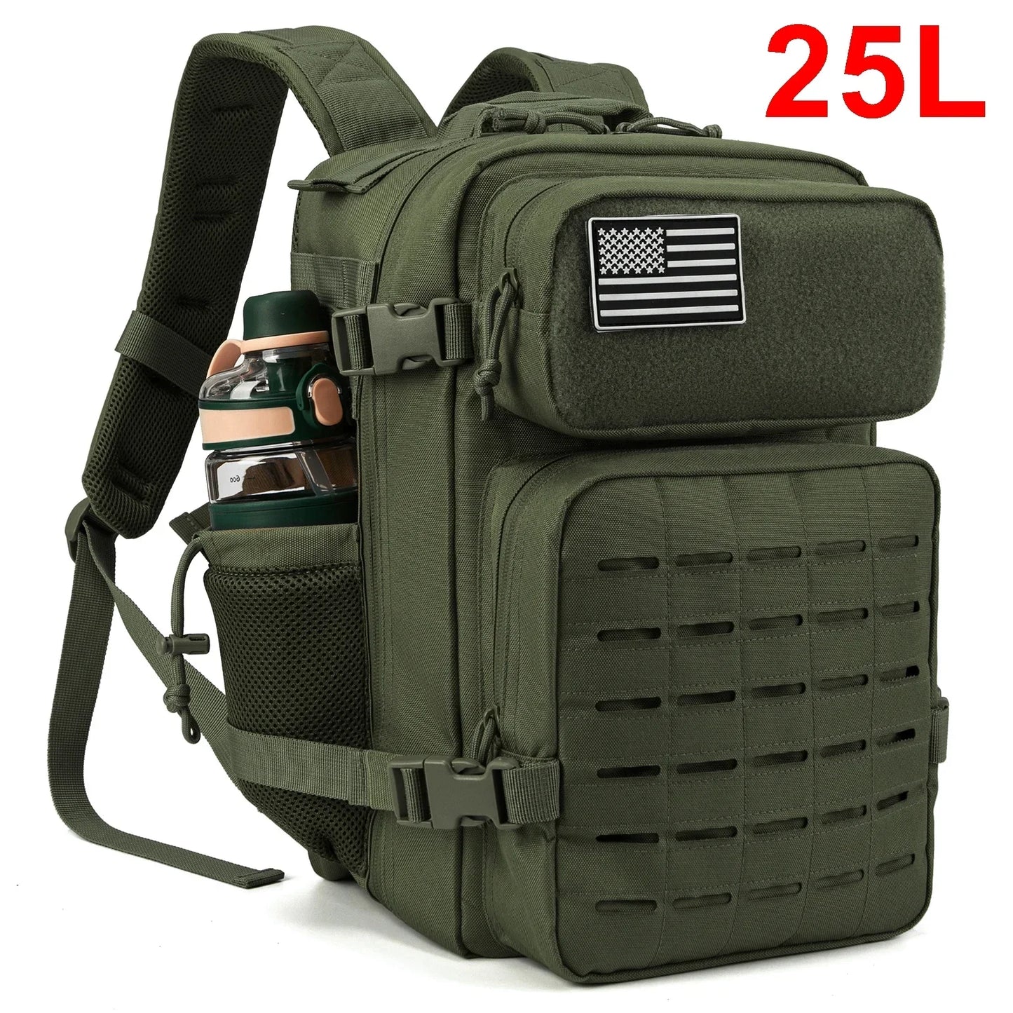 ReFire Gear Tactical Backpack For Men And Women Water Bottle