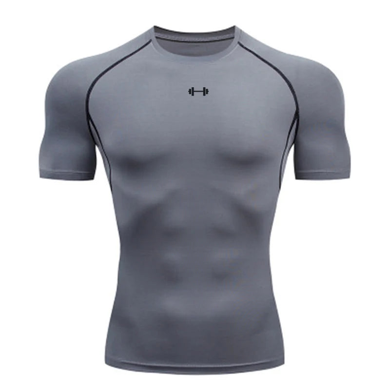Quick Dry Men Sports T Shirt For Running And Training