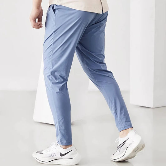Men's Running Pants Quick Dry Tracksuit Trousers Gym Fitness