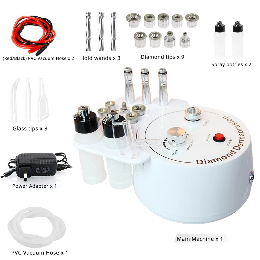 AOKO 3-In-1 Diamond Microdermabrasion Machine Beauty System
