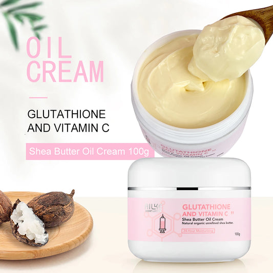 AILKE Organic Shea Butter Oil Whitening Cream Brightening Moisturizing