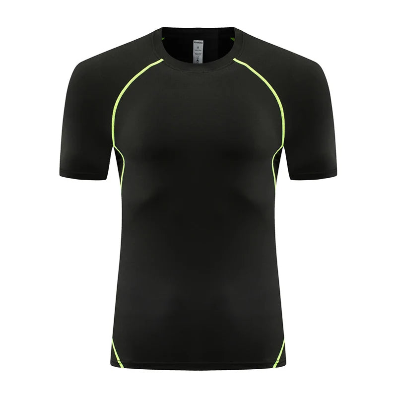 NONECN Quick Dry Fitness T Shirt For Men Gym Running
