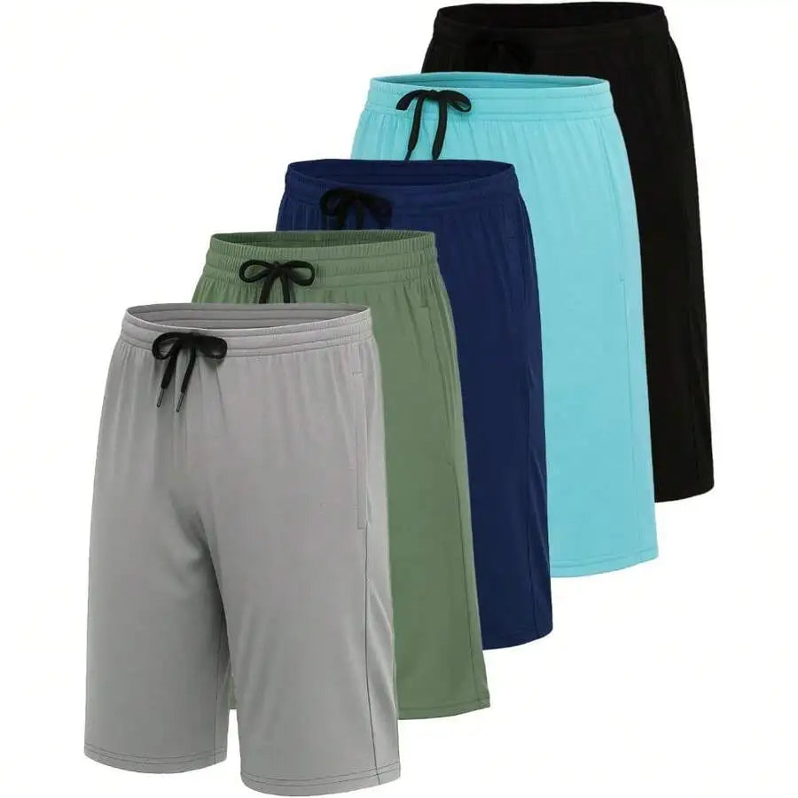 Men's Dry Fit Shorts For Gym Workouts With Pockets
