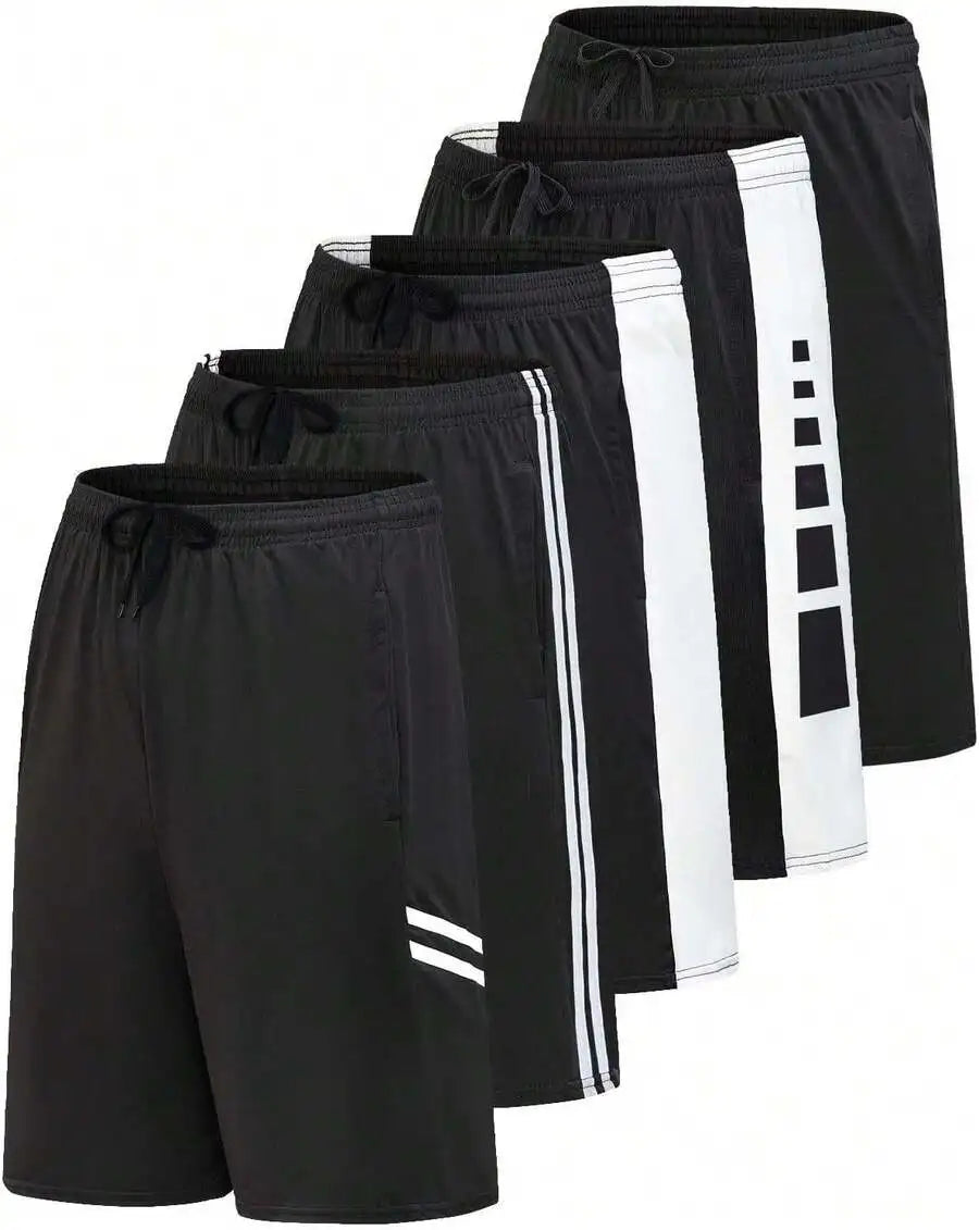 Men's Dry Fit Shorts For Gym Workouts With Pockets