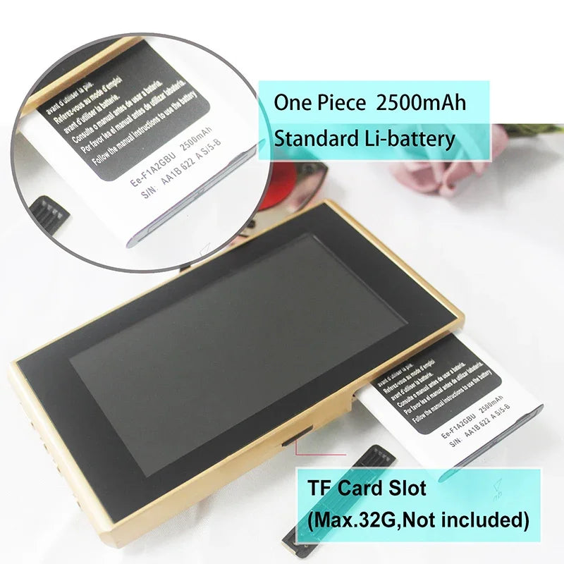 4.3" Inch Door Viewer Video Peephole Camera Motion Detection Monitor Digital Ring Doorbell Video-Eye Safety Recording
