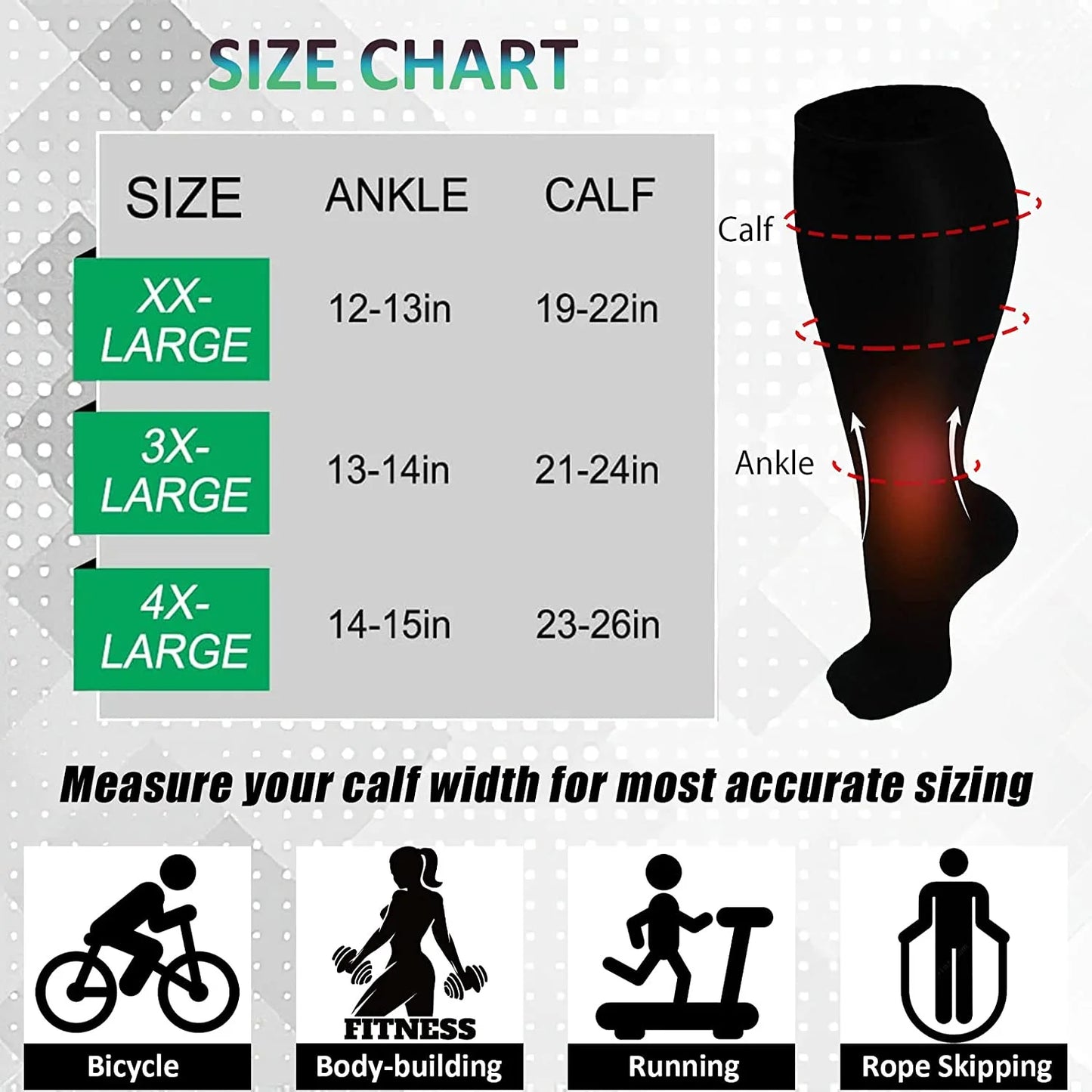 NONECN Unisex Compression Socks For Nurses And Athletes Running