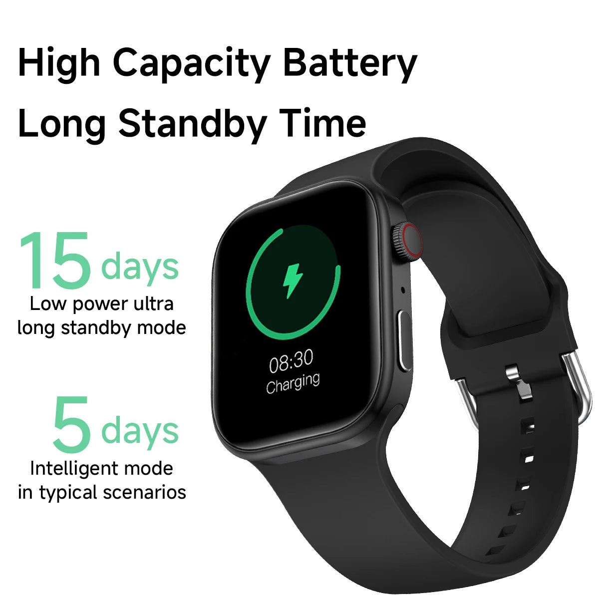 2026 Smart Watch 1.83" HD Screen Bluetooth Call Heart Rate Monitoring 120+ Sports Modes Waterproof for Men Woman Smartwatch Gift